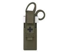 KRYDEX GEAR Garrot tactique 3 en 1 et kit de cisaillement EMT de 18,4 cm avec pochette MOLLE, premiers secours, urgences, extérieur (vert ranger)