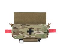 KRYDEX GEAR Pochette tactique de premiers secours, traumatisme, enroulable EMT IFAK Dangler Drop Dump Pouch pour gilet poitrine Rig