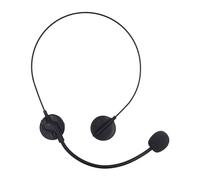 KRYMSON 1 accessoire de microphone, faux jouet de microphone, accessoire pour casque de jeu, convient pour les soirées dansantes, les fêtes, les jeux de rôle