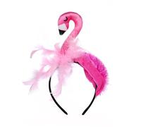 KRYMSON Bandeau de Flamant Rose, Accessoire de Carnaval pour Halloween, Fêtes et Cosplay