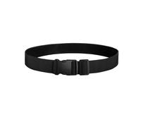 KRYMSON Ceinture Élastique Unisexe en Nylon - Taille Réglable Sans Trous, Sans Métal - Pour Sport - Noir, 3,8 * 40