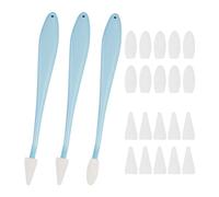 KRYMSON Lot de 3 Gommes à Dessin avec 20 Éponges de Rechange pour Crayons, Croquis et Coloriage Détaillé