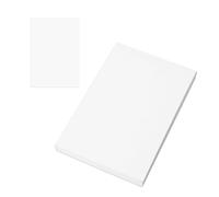 KRYMSON Lot de 50 feuilles de papier aquarelle vierge, blanc, 9,5 x 14,5 cm, pour peinture à l'aquarelle