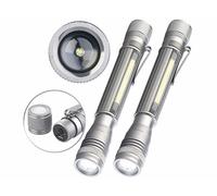 KryoLights : 2 lampes de poche LED COB rechargeables par USB LTL-111.al G