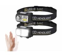 KryoLights 2 lampes frontales LED rechargeables 120 lm avec intensité variable