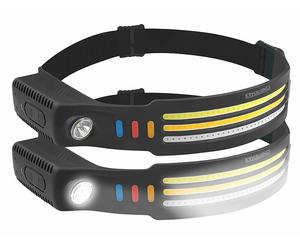 KryoLights 2 lampes frontales rechargeables SL-500 avec capteur de mouvement