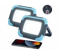 KryoLights 2 projecteurs LED 1000lm avec batterie 4000mAh