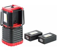 Lampe de camping 3D à poser ou à suspendre, avec 2 lampes de poche, 3 W G