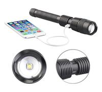 KryoLights Lampe torche à LED & batterie d'appoint TRC-300 1000 lm / 10 W / 3600 mAh