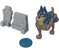Krypto Super Chien, Coffret Ace Lanceur de Disque, Figurine du Chien de Batman avec Fonction spéciale et Accessoires, Jouet Enfant, Dès 3 Ans, HGL11