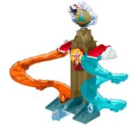 Krypto Super Chien Coffret Mission De Sauvetage Au Daily Planet Circuit Avec Lanceur 2 Rampes Et Véhicule Jouet Enfant D S 3 Ans Hgl15