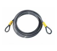 Kryptonite – Câble antivol Kryptoflex – Ø 10 mm x 2200 mm – Gris/Jaune