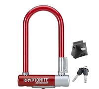 Kryptonite Antivol en U Kryptolok Mini-7 | Antivol de Vélo | Niveau de Sécurité 6/10 | Conçu pour Résister aux Effractions | Dimensions 8,2 cm x 17,8 cm | Couleur Merlot