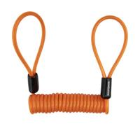 Kryptonite Câble de Rappel pour Antivol de Disque, Câble Spiralé Orange