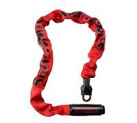 Kryptonite Keeper 785 Chaîne Intégrée | Antivol Vélo | Niveau de Sécurité 5/10 | Offre une Sécurité Élevée à Votre Vélo | Longueur 85 cm | Couleur Rouge