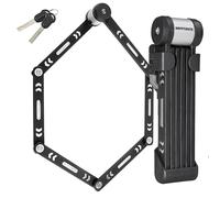 Kryptonite Antivol pliant Kryptolok 610s – 100 cm – Noir – Niveau sécurité 6/10