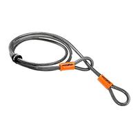 Kryptonite Kryptoflex Châteaux Adulte Unisexe, Schwarz, 10mm/220cm