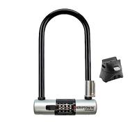 Kryptonite Antivol U Kryptolok Combo 102 x 203 mm Argenté/Noir