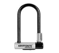 Kryptonite Kryptolok Mini 7 Antivol U, Niveau Sécurité 6/10 | Antivol U avec Support FlexFrame, anse Acier Trempé 12,7 mm, pour Vélos et Scooters, 1,13 kg, 8,2 x 17,8 cm