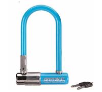 KRYPTONITE Kryptolok Mini-7 w/FlexFrame-U Bracket (Color-LT.Blue) Locks Mixte Adulte, Bleu, 8.2cm x 17.8cm