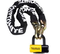 Kryptonite New York Fahgettaboudit Bicycle Chain Lock Noir/Jaune Taille unique Unisex