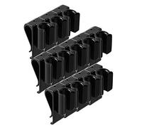 Krytavo 12PCS Sac de Golf Clip sur le Support de Pince pour Putter Mettre l'Organisateur du Club Poignées pour Golf Équipement de Golf Accessoire pour Boucle