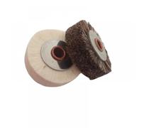 KRZkwA 8pcs décalage d'impression de la Machine à Rouleau de Pression Compatible avec Roland R600 200 700 900 et Komori Brush Wheel Tailles 25 mm 35 mm 45 mm 60 mm(Brown 45x6x14mm)