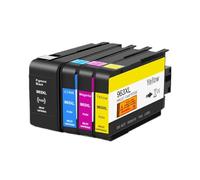KRZkwA Cartouche à Encre Compatible Compatible avec 963xl 963 Compatible avec OfficeJet Pro 9010 Série 9012 9013 9014 9015 9016 9018 9019 9020 9022 9023 9025 9026(One Set)