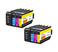 KRZkwA Cartouche à Encre Compatible Compatible avec 963xl 963 Compatible avec OfficeJet Pro 9010 Série 9012 9013 9014 9015 9016 9018 9019 9020 9022 9023 9025 9026(2 Set)