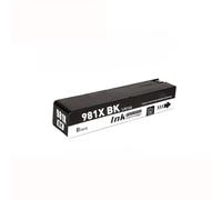 KRZkwA Cartouche d'encre Compatible avec Pagewide Enterprise Color imprimantes 556XH 586DN E58650DN E55650 Fonctionne avec Les modèles 981 981X(HP981X Black)