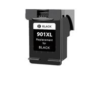 KRZkwA Cartouche d'encre de Remplacement Compatible 901xl Compatible avec 901 Compatible avec Les imprimantes de la série OfficeJet 4500 J4500 J4540 J4550 J4580 J4640 J4680(1Pack BK)