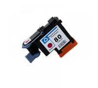 KRZkwA Tête d'impression Compatible C4820A C4821A C4822A C4823A Compatible avec Cartouche d'encre HP80 1000 1050c 1055(1 Magenta)