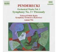 Krzysztof Penderecki Penderecki: Orchestral Works - Volume 1 (CD) Album