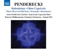 Krzysztof Penderecki Penderecki: Sinfoniettas/Oboe Capriccio (CD) Album