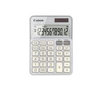 KS-125KB - Calculatrice de bureau - 12 chiffres - panneau solaire, pile - argent