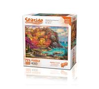 KS Games Puzzle 4000 pièces : Une Belle journée aux Cinque Terre