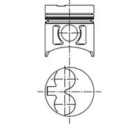 KS kolbenschmidt 40 253 600 Salles de Moteur