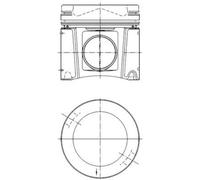 KS KOLBENSCHMIDT 40 448 601 Piston