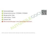 KS kolbenschmidt 77 834 600 nwl Jeu de