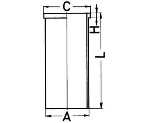 KS kolbenschmidt 89 161 190 cARABINE-cylindre