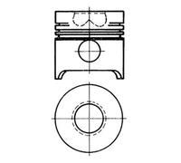 KS kolbenschmidt 90 654 600 Piston