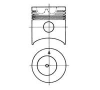 KS kolbenschmidt 93 061 600 Piston