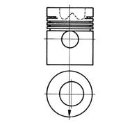 KS kolbenschmidt 93 175 600 Piston