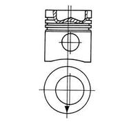 KS kolbenschmidt 93 445 700 Piston