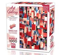 KS Puzzle 20664 - Composition abstraite sans titre - Puzzle de 1000 pièces pour adultes