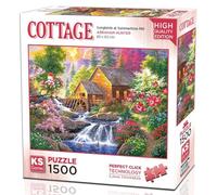 KS Puzzle 22027 - Oiseaux chanteurs à Summertime Mill - Puzzle de 1500 pièces pour adultes