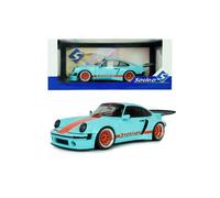 Solido Voiture miniature Porsche 911 Ks-R 2026 – 1:18 – Bleu métallisé (Khyzyl Saleem)