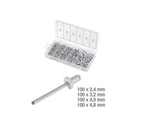 KS TOOL Assortiment de rivets x400 970.0150