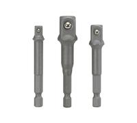 KS TOOL Jeu de 3 adaptateurs portedouilles 1/4'' + 3/8' + '1/2'' 514.1105