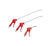 KS TOOL Jeu de 3 soufflettes avec buse 100 mm 330mm 490mm Raccord 1/4 515.1921